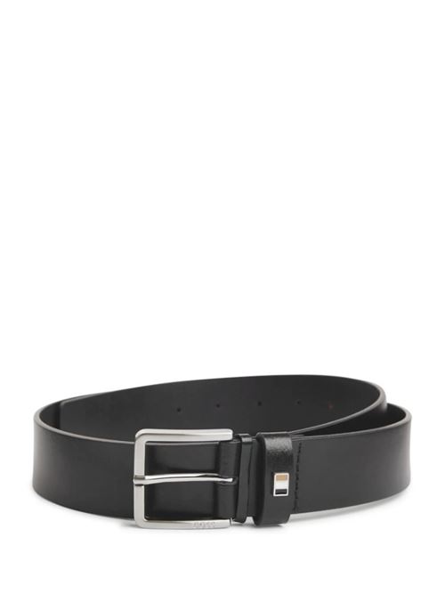 Black  men's belt BOSS | 50486839 THER-FLAG-E_SZ35.001